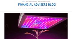 Desktop Screenshot of financialadvisersblog.com